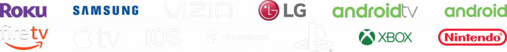 Abonnement iptv iptvpourlafrance compatible Roku, Samsung, LG, Android TV, Firestick, Apple TV, Chromecast, PlayStation et Xbox