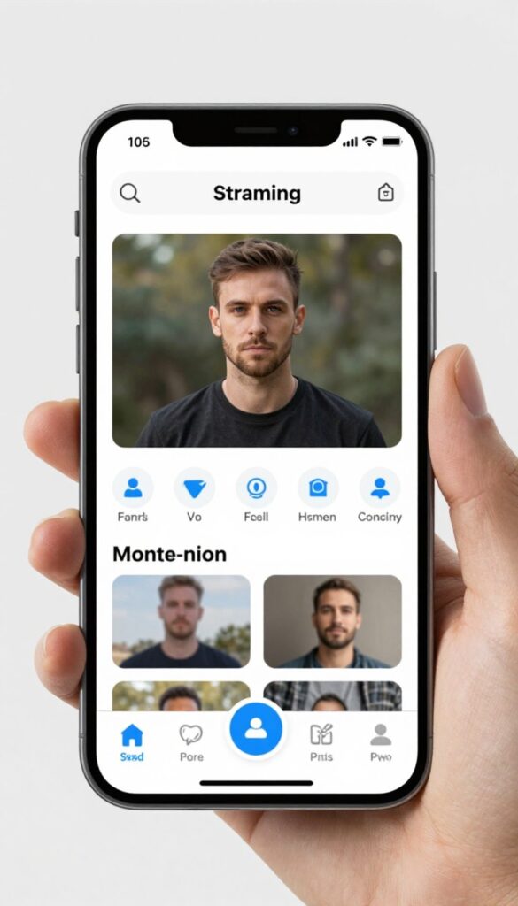 application de télévision sur mobile