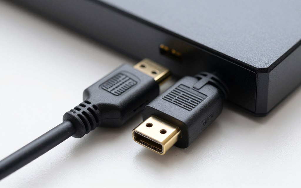 câble HDMI et équipement vidéo