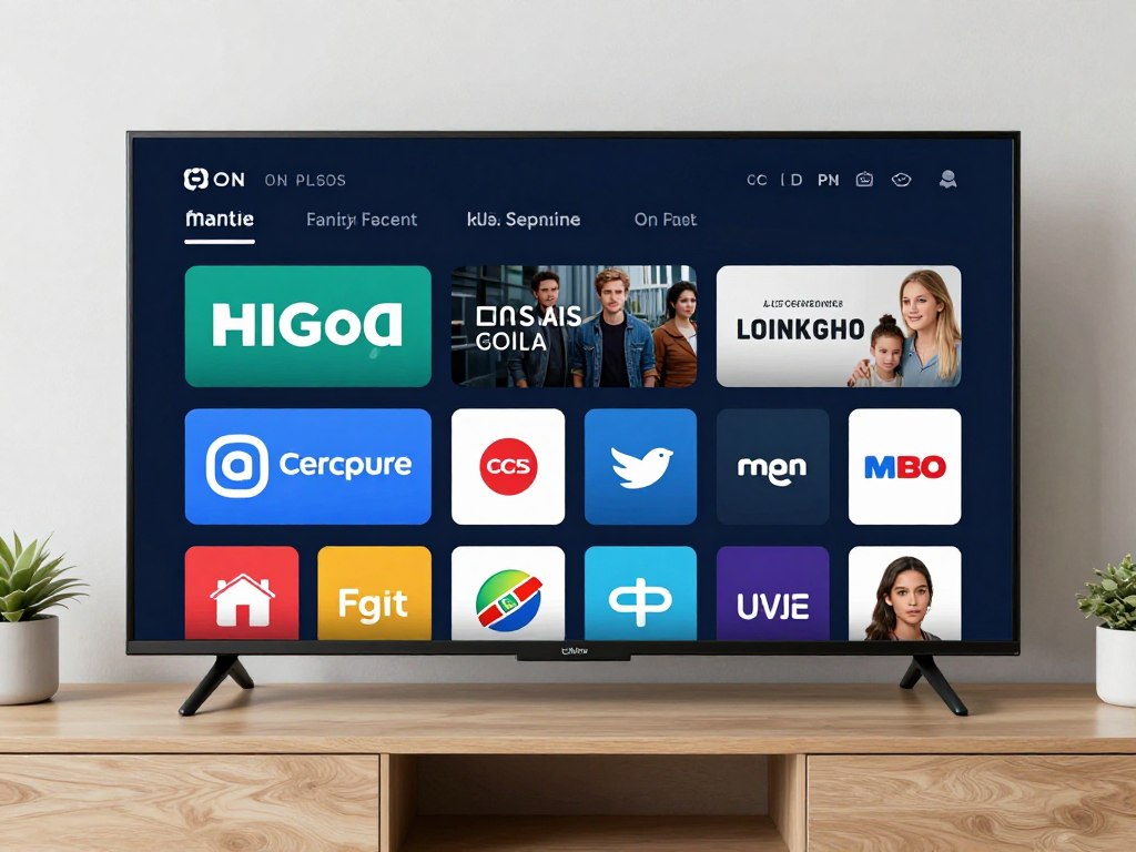 interface IPTV légale sur Smart TV