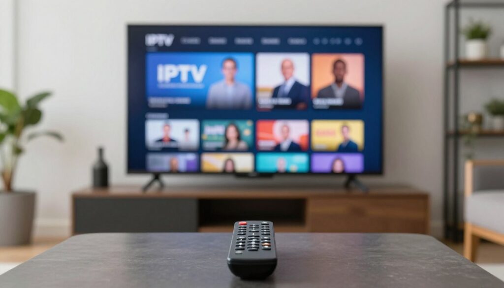 meilleur abonnement IPTV sur une télévision connectée