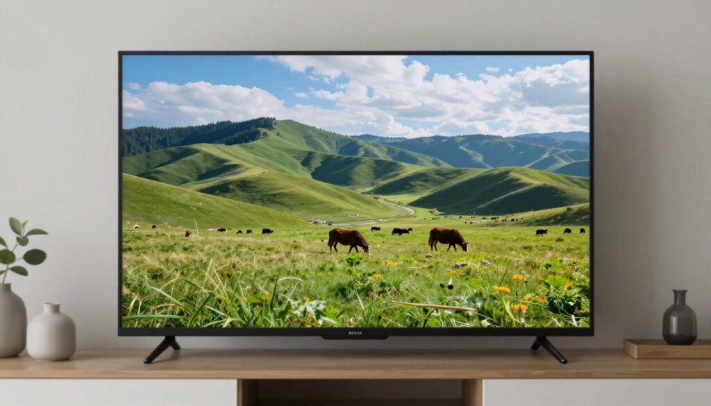 qualité HD sur écran TV